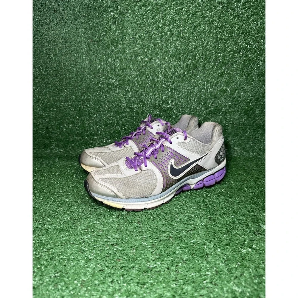 Vintage Y2K Nike Vomero 6 Women Size 8 Purple Grey Running Shoes Comfort Sneaker